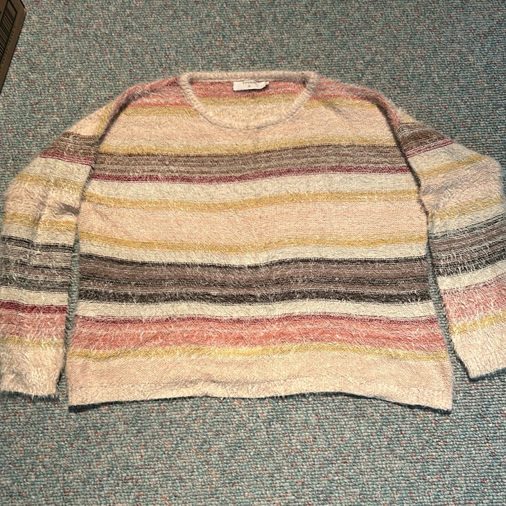 Ladies Oversized Small Sweater by Cream